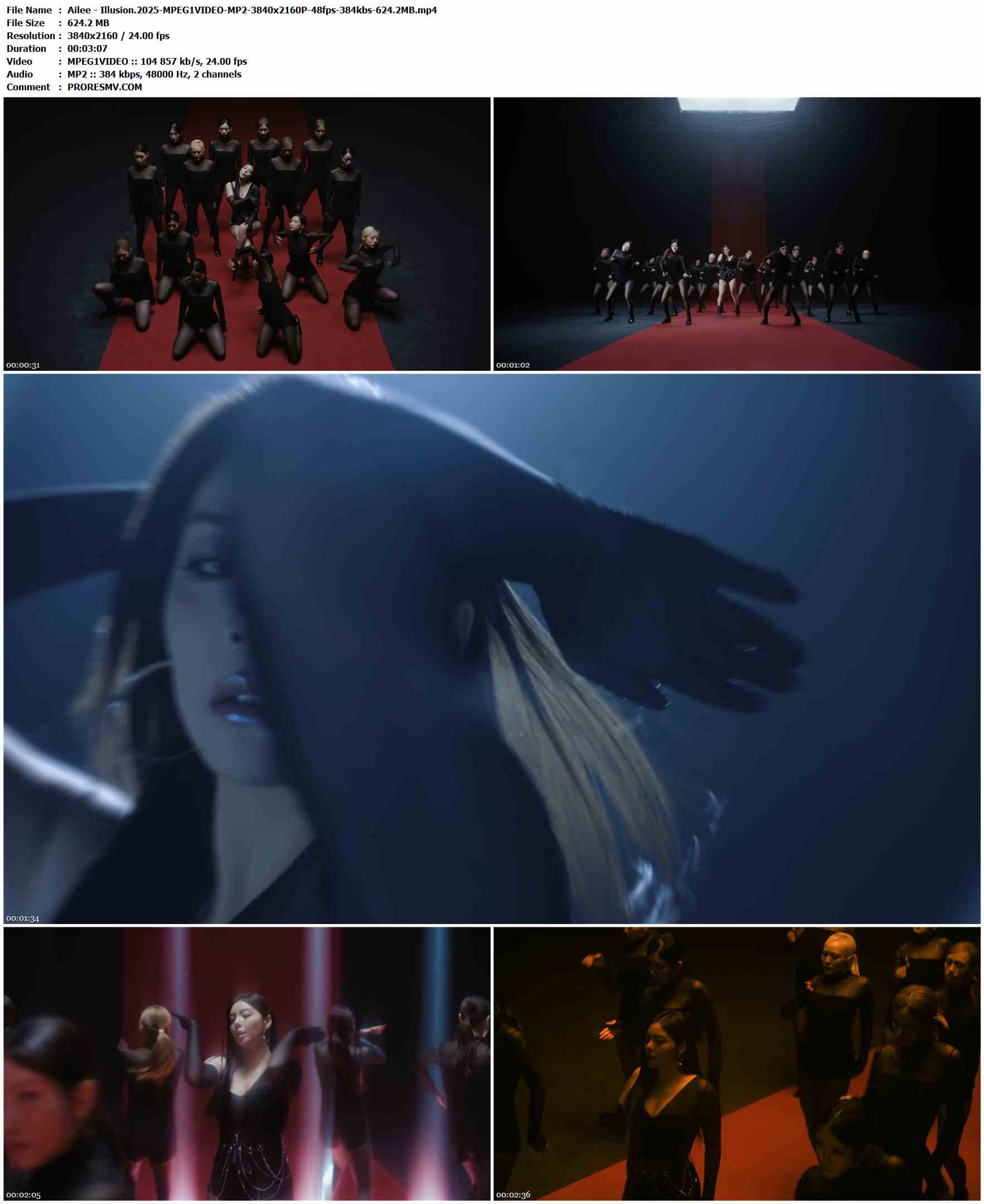 Ailee - Illusion.2025-MPEG1VIDEO-MP2-3840x2160P-48fps-384kbs-624.2MB官方MV_高清MV